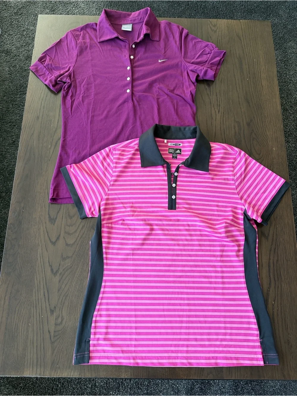 Nike & Adidas Women's Golf Shirt Duo